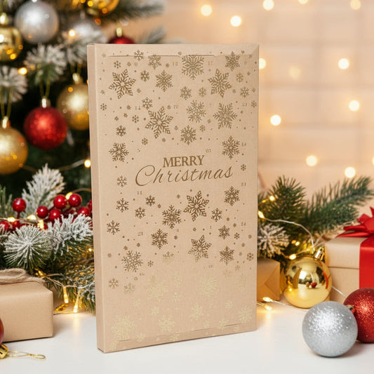 Christmas Wax Melt Advent Calendar (Kraft)