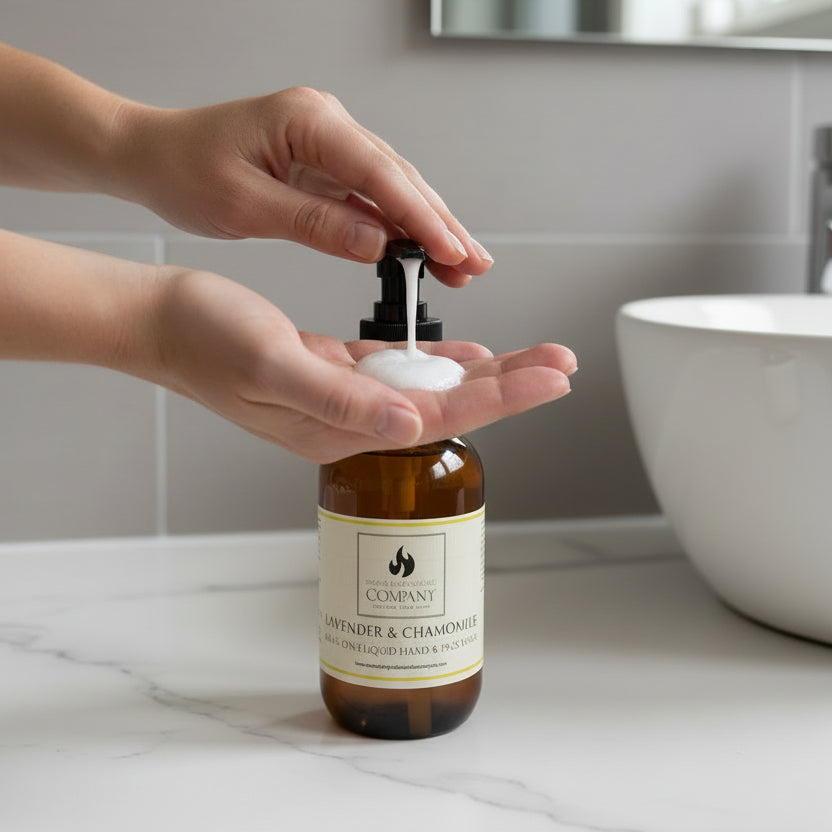 Lavender & Chamomile Hand & Face Liquid Soap