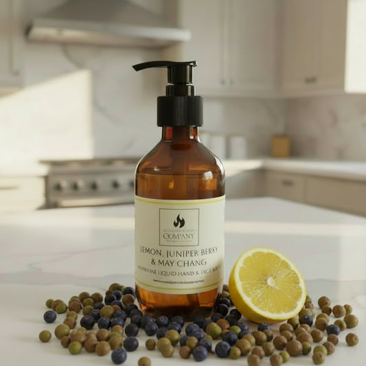 Lemon, Juniper & May Chang, Hand & Face Liquid Soap