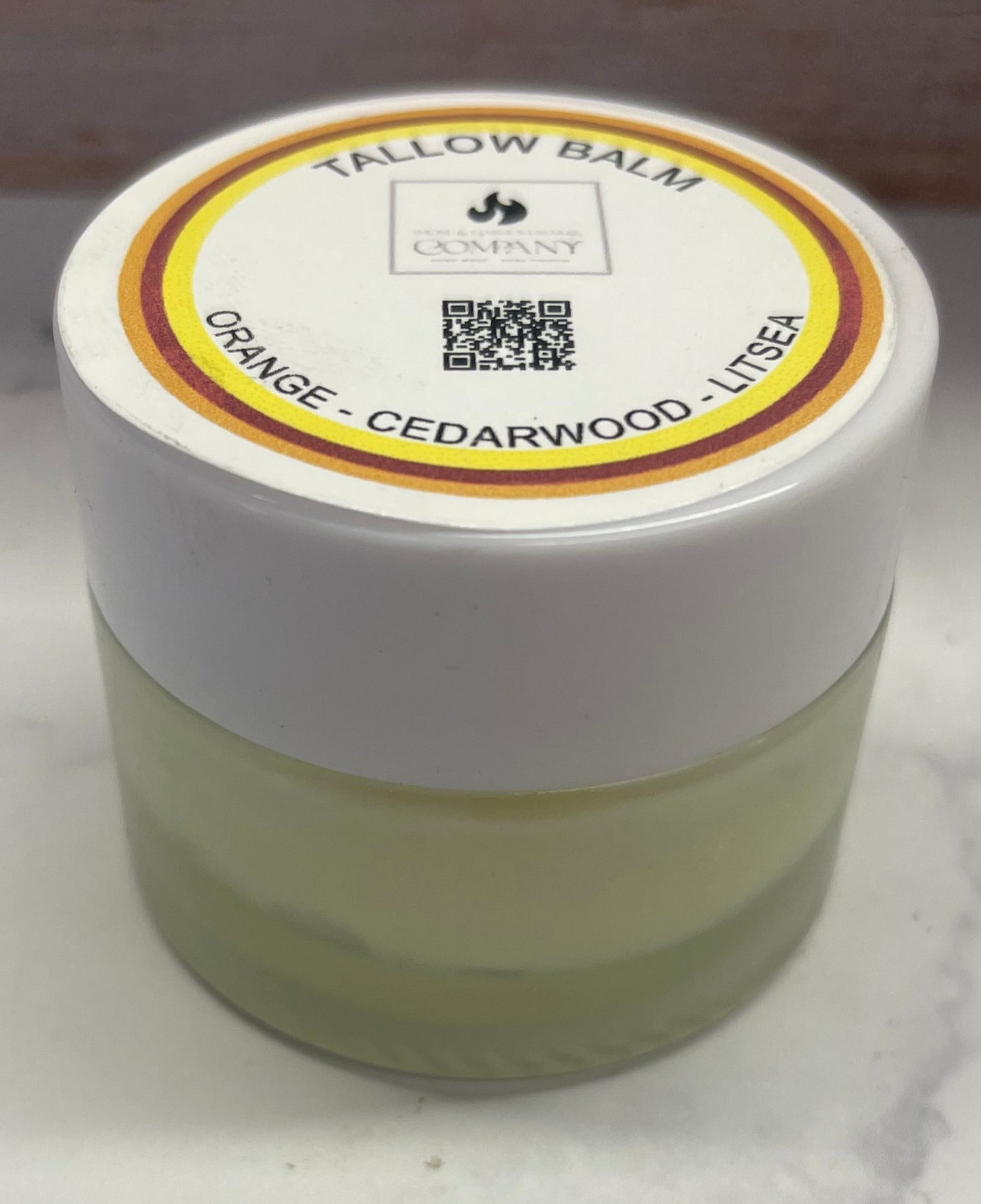 Orange, Cedarwood & Litsea Solid Balm