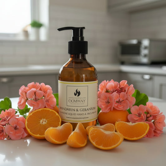 Mandarin & Geranium Hand & Face Liquid Wash