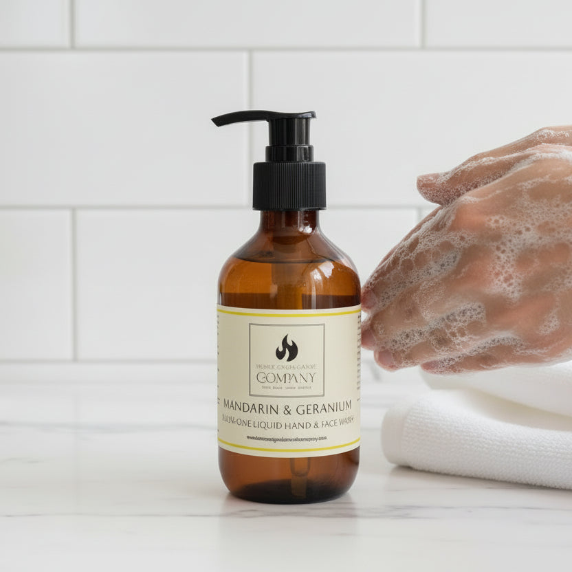 Mandarin & Geranium Hand & Face Liquid Wash