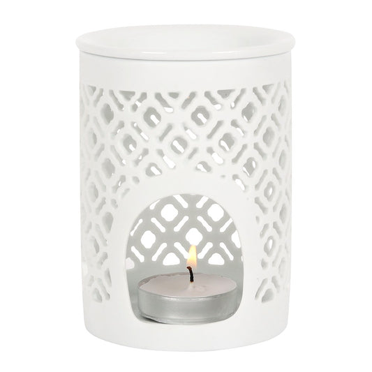 Lattice Pattern Wax Melt Burner