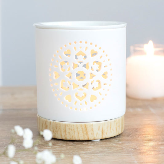 Mandala Pattern Wax Melt Burner