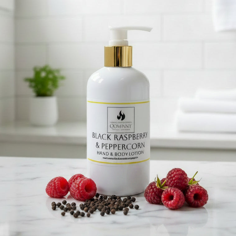 Black Raspberry & Peppercorn Hand & Body Lotion