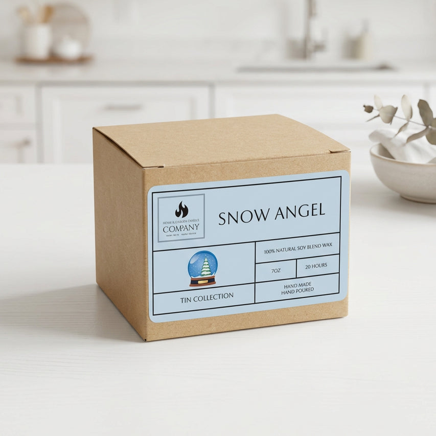 Snow Angel Scented Tin Candle