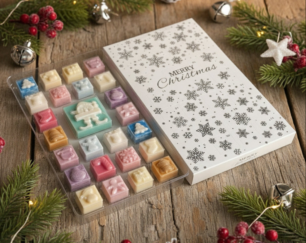 Christmas Wax Melt Advent Calendar (White)