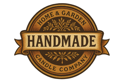 Handmade badge with circular vintage design