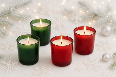 with a lighter christmas background